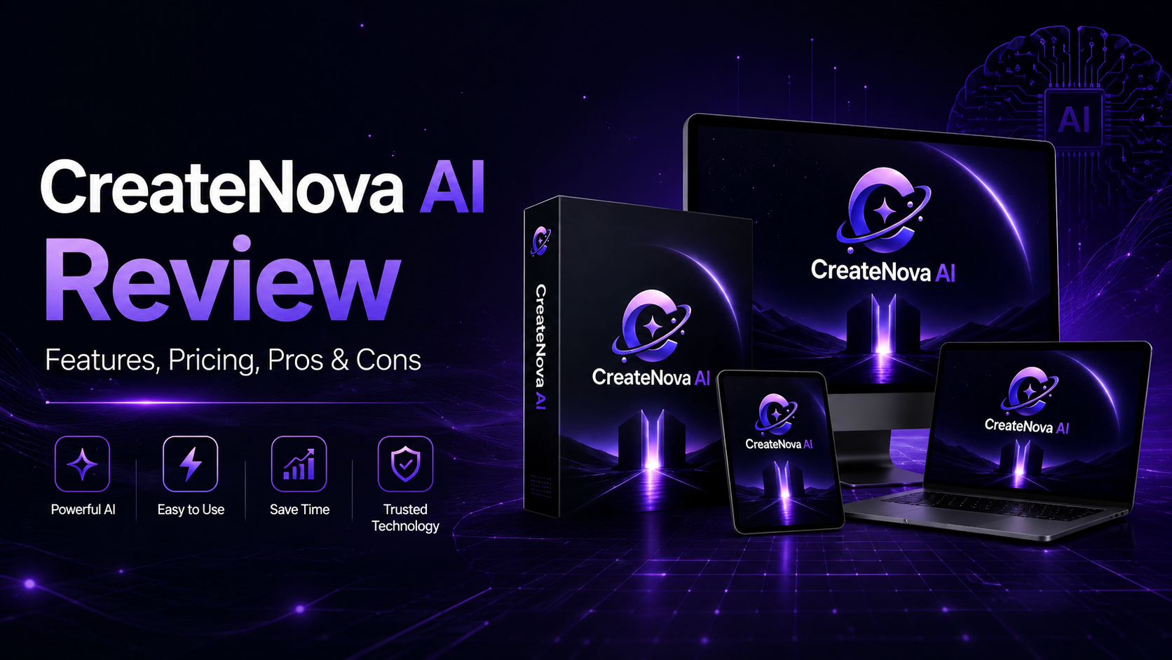 CreateNova AI Review: Features, Pricing, Bonuses, Pros and Cons